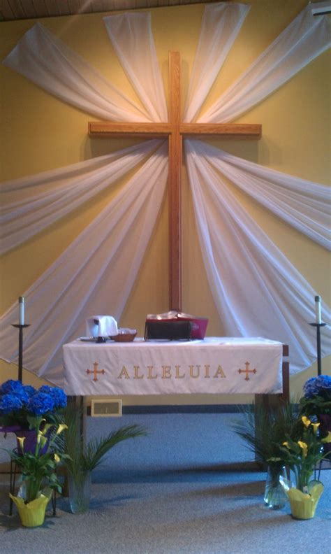 Easter Decorations For Church Sanctuary Celebrate The Resurrection
