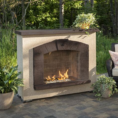 The Outdoor Greatroom Company Stone Arch 63 Inch Freestanding Natural