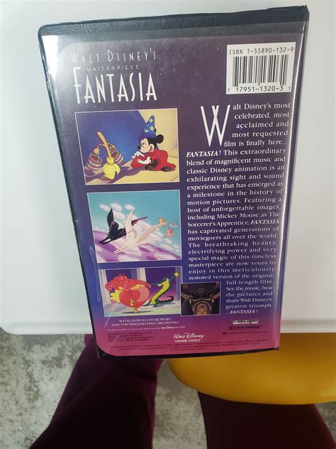 Walt Disneys Masterpiece Collection Fantasia From 1990s Etsy