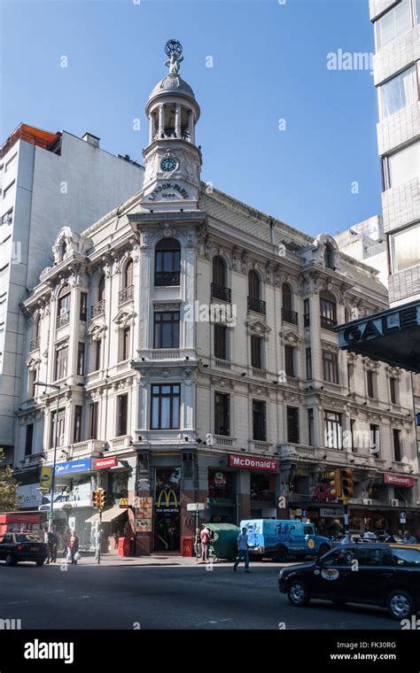 Historical Building Facade Montevideo Uruguay Stock Photo Alamy