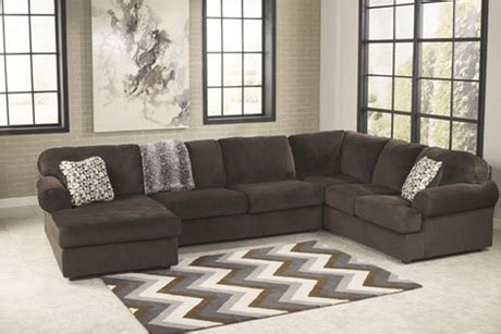 Counter height table and four chairs all for just $799!! Ashley Three-Piece Sectional From National Furniture ...