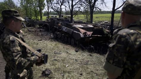 Ukraine Crisis Donetsk Sees Deadliest Attack On Troops Bbc News