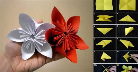 Cara Membuat Bunga Tulip Dari Kertas Origami Beserta Gambarnya