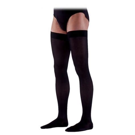 Sigvaris 230 Cotton Series Mens Thigh High Compression Stockings