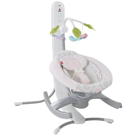 Fisher Price 4 In 1 Smart Connect Singing Cradle N Swing Pink Shadow
