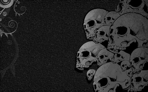 Skulls Black Heavy Metal Wallpapers Hd Desktop And Mobile Backgrounds