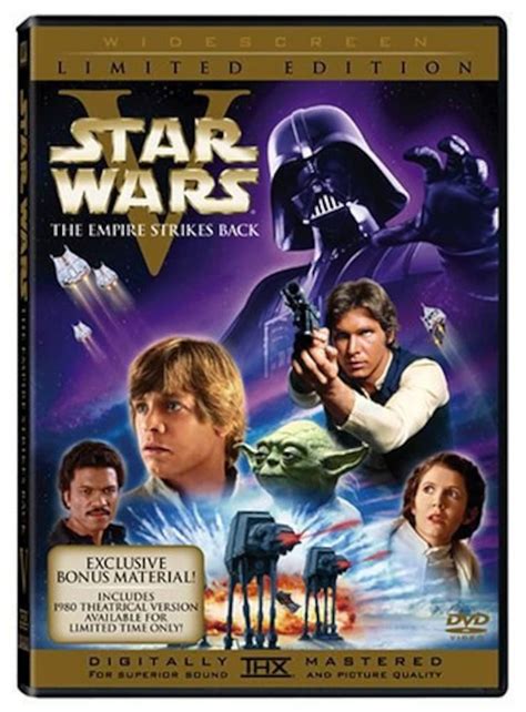 Star Wars The Empire Strikes Back 2 Dvd Set Limited Edition Widescreen