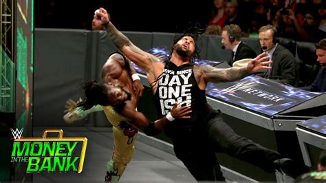 Money in the bank match: The Usos vs. The New Day - SmackDown Tag Team Title Match ...