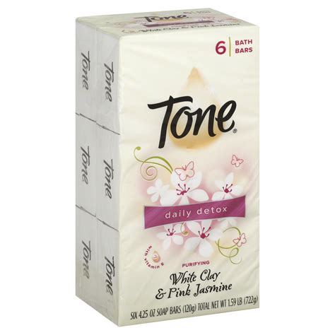 Shop target for amazing men's bath and body products that you will love. Tone Soap Bars, Daily Detox, White Clay & Pink Jasmine, 6 ...