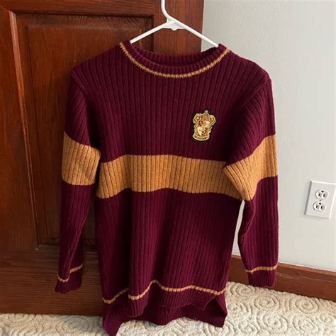 Sweaters Harry Potter Gryffindor Quidditch Sweater Poshmark