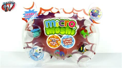 moshi monsters micro moshi series 2 figures 7 pack toy review vivid youtube