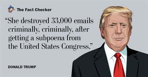 Fact Check Trumps Claim Clinton Destroyed Emails After Getting A