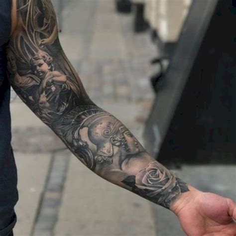 Ideas For Beautiful Sleeve Tattoos For Men And In Full Sleeve