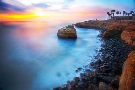 Sunset Cliff In San Diego Photo By Tim Kellogg Kellogg Cliff San