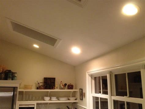 Vaulted ceiling kitchen lighting is very attractive to buyers today. Need to upgrade recessed lights in my vaulted ceiling.