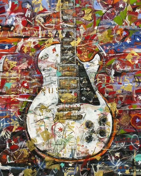 Waukeshas Own Electric Guitar Art Musical Art Principles Of Art