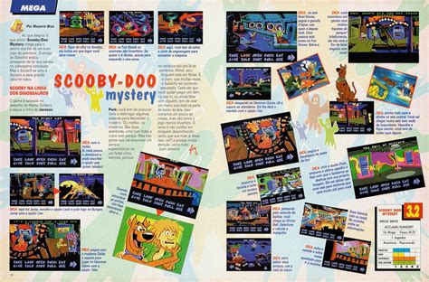 Scooby Doo Mystery Of Sega Genesis In Super Gamepower Nº 21