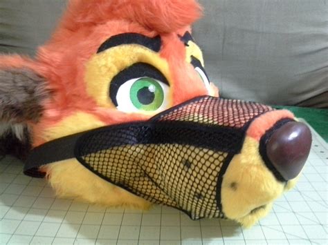 Fursuit Prop Pattern Dog Muzzle Tutorial From Matrices On Etsy Studio