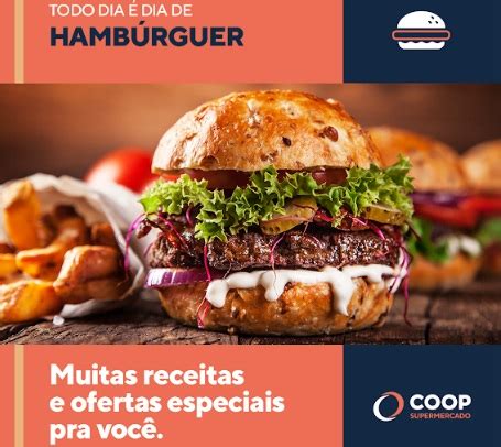 Coop promove ações voltadas para a categoria de hambúrguer