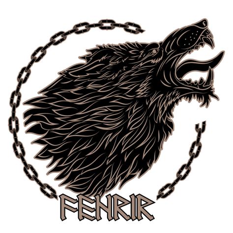 Fenrirfenris The Giant Wolf In Norse Mythology