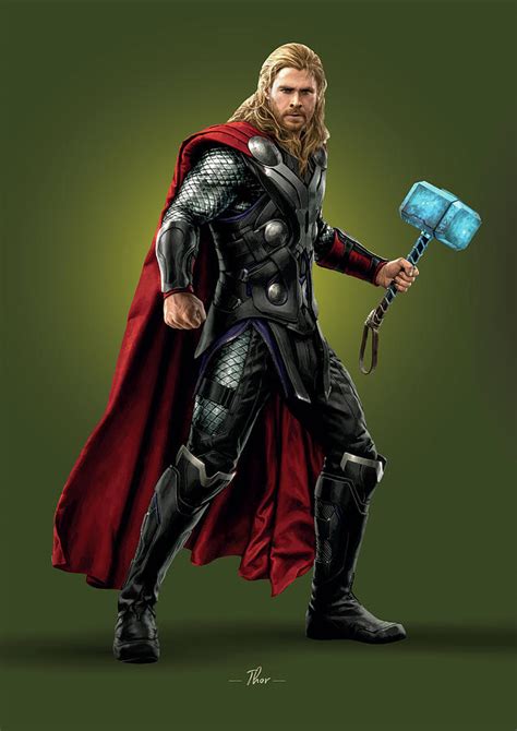 Thor Marvel Photograph By Samuel Whitton Pixels