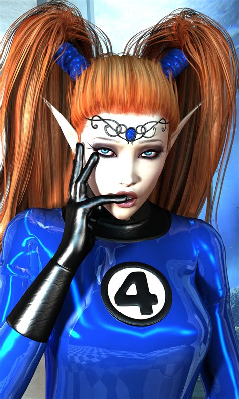 Evinessa As Fantastic Four 001b By Evinessa On Deviantart