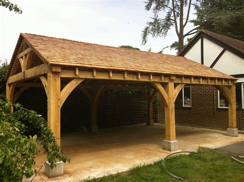 Lean To Oak Pergola Kits