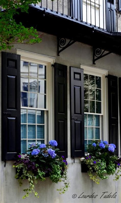 Find ideas and inspiration for stucco with shutters to add to your own home. Love the black Shutters. Navy would be nice too. | Summer ...