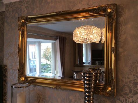 The Best Large Gold Antique Mirrors