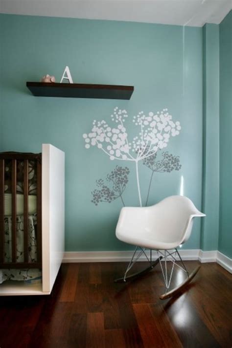 nice ideas  modern nursery wall decals blue tree modern