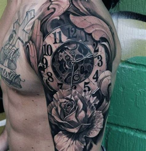 Pin By Alexmorozov On Art In Tattoos For Women Clock Tattoo