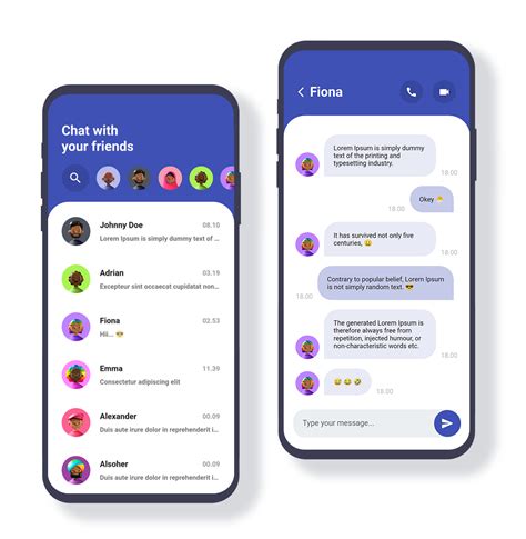 Flutter Chat App Ui Tutorial Ui Kit Photos