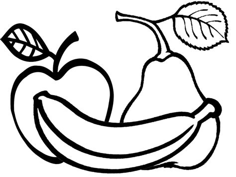Frutas Y Verduras Para Colorear - AZ Dibujos para colorear