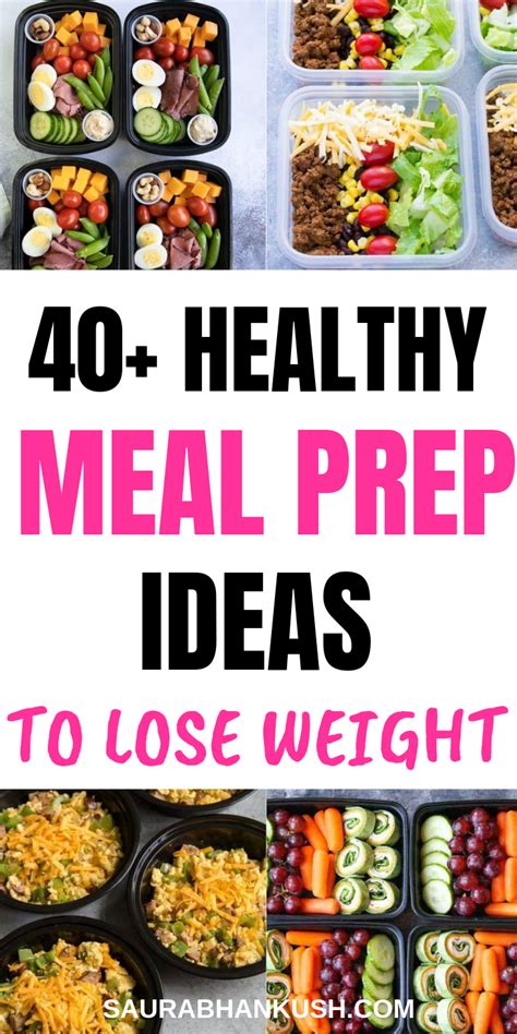 40 Healthy Meal Prep Ideas To Simplify Your Life Artofit