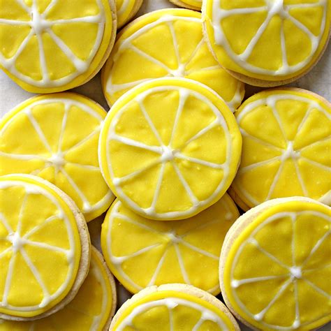 Lemon Sugar Cookie Lemon Slices The Monday Box
