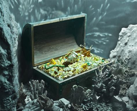 Treasure Chest Full Of Gold Under The Sea Institute For Justice