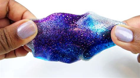 Diy Galaxy Slime Glitter Slime Diy Fun And Easy How To Make