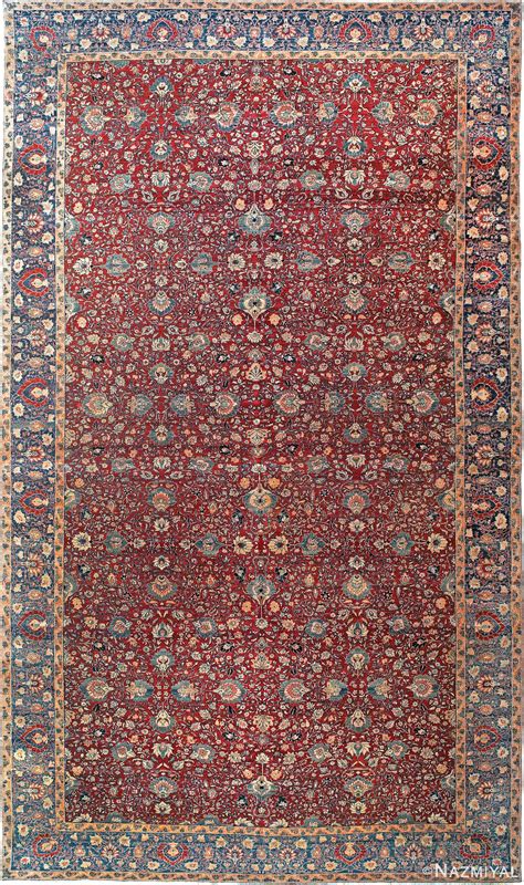 Antique Persian Tabriz Rug 90029 By Nazmiyal Antique Rugs