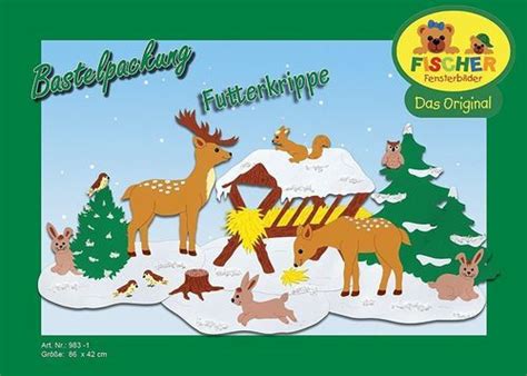 Fensterbild halskette deko ton box basteln winter weihnachten. Fensterbild Bastelvorlage Futterkrippe | Fensterbilder, Basteln, Bastelvorlagen