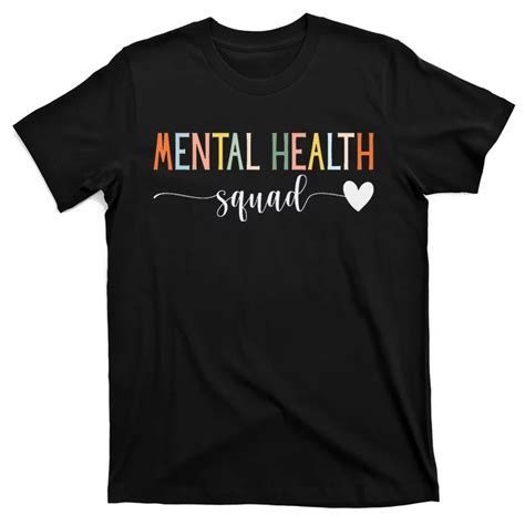 Mental Health Squad Brain Illness Mental Health Awareness T Shirt