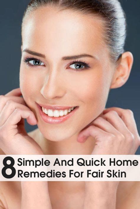 8 Simple And Quick Home Remedies For Fair Skin Tips For Oily Skin Skin