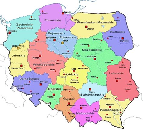 May 16, 2014 · mappe, regioni e territori della polonia. Polonia - Regioni della Polonia