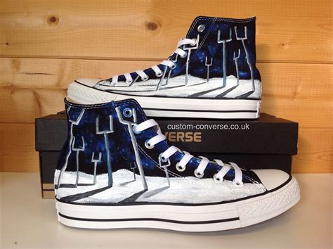Muse Origin of Symmetry album artwork (but blue!!) custom converse