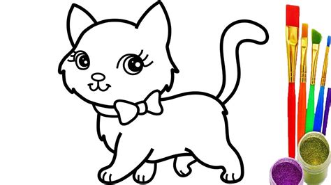 Cat Drawing For Kids At Getdrawings Free Download