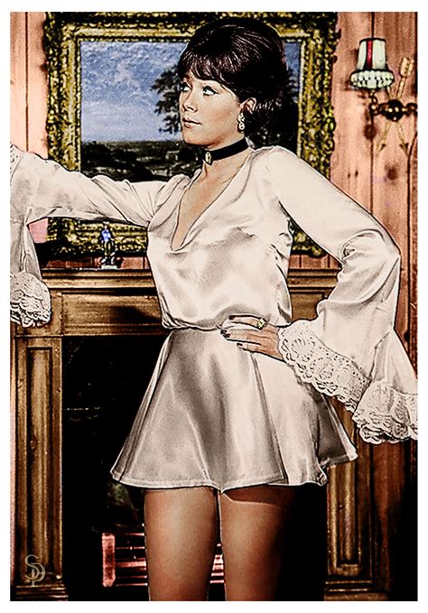 Linda Thorson As Tara In The Avengers Colourized By S Potter Avengers
