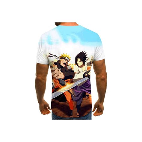 T Shirt Naruto Vs Sasuke