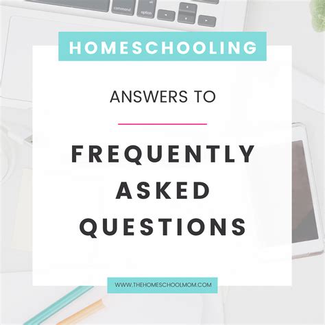 Homeschooling Faq Thehomeschoolmom