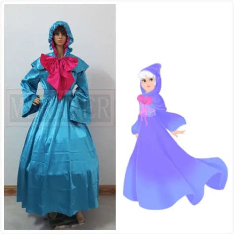 Cinderella Fairy Godmother Dress Adult Halloween Cosplay Costume Custom Made 32 33 99 Picclick