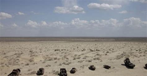 Worlds 4th Largest Lake Nearly Dried Up Cbs News