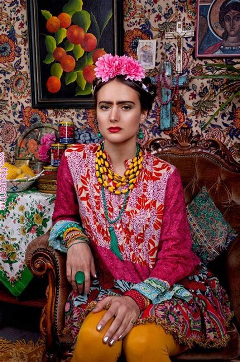 Frida Kahlo On Behance Avant Garde In 2019 Pinterest Fashion